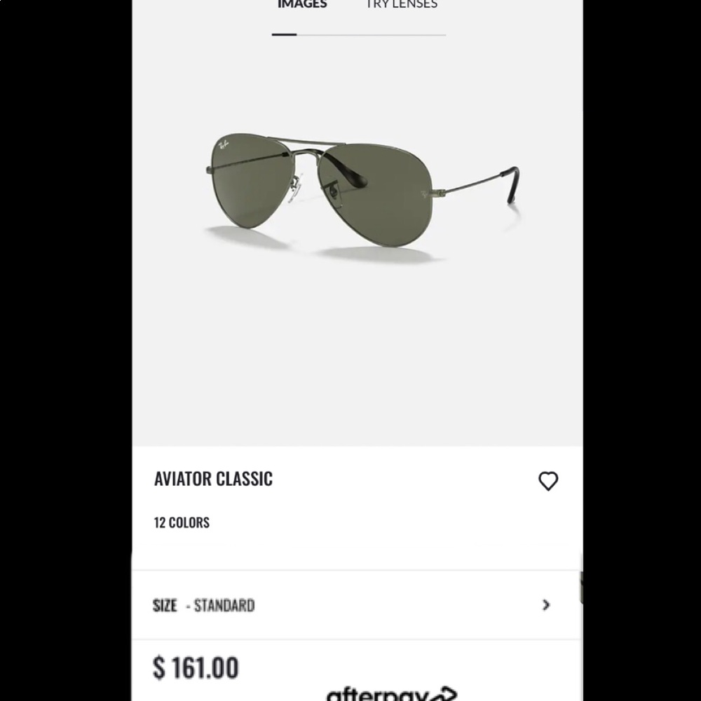 ❌SOLD❌Rayban Aviator Large Metal ll